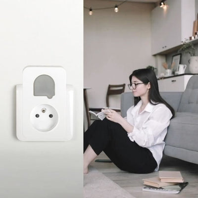 Campanelli - SCS SENTINEL - SONE DUO - Senza fili e senza batteria - Set da 2 - Portata 150+50 metri - Autoalimentato