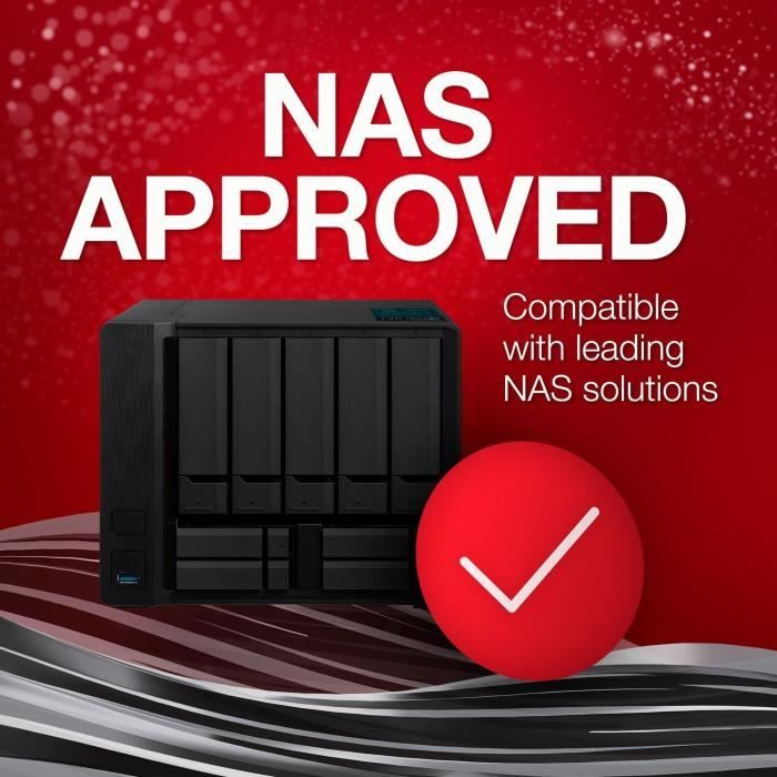 SEAGATE - IRONWOLF PRO - Disco rigido interno - 8TB - SATA 6 Gbit/s - 7200RPM (ST8000NT001)