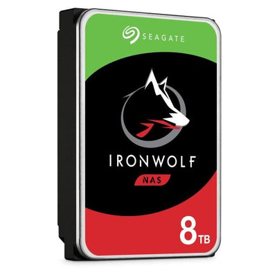 Disco rigido SEAGATE IronWolf ST8000VN004 - 3,5 interni - 8 TB - SATA (SATA / 600) - 7200 rpm - Buffer 256 MB