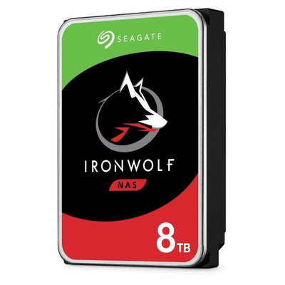 Disco rigido SEAGATE IronWolf ST8000VN004 - 3,5 interni - 8 TB - SATA (SATA / 600) - 7200 rpm - Buffer 256 MB