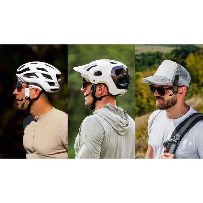 Cuffie - SENA - Bikom 20 - Bluetooth - Microfono - Portata 800 m - Durata della batteria 7 ore - USB-C - Nero