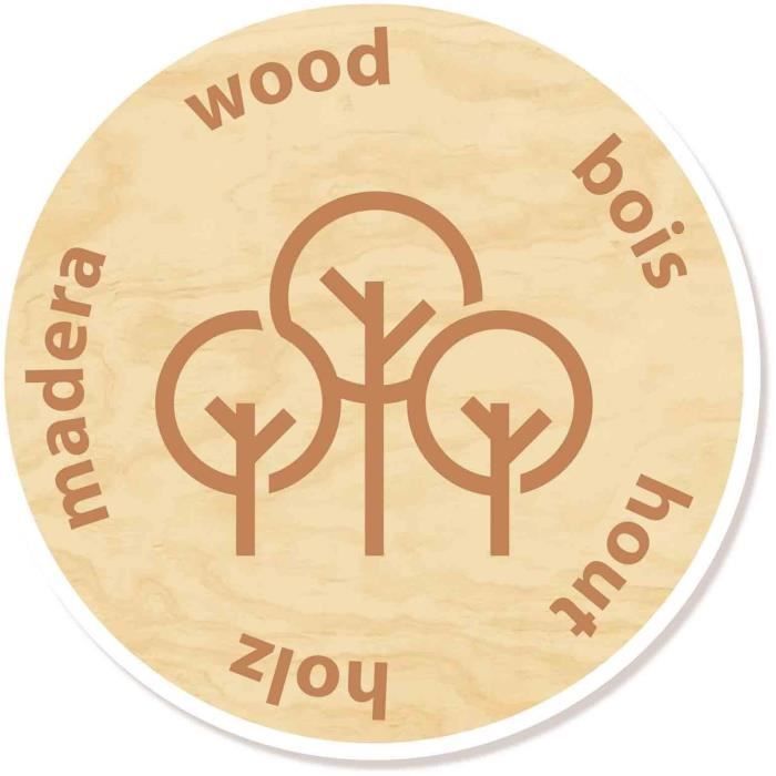 Barca senza pedali in legno - SES CREATIVE