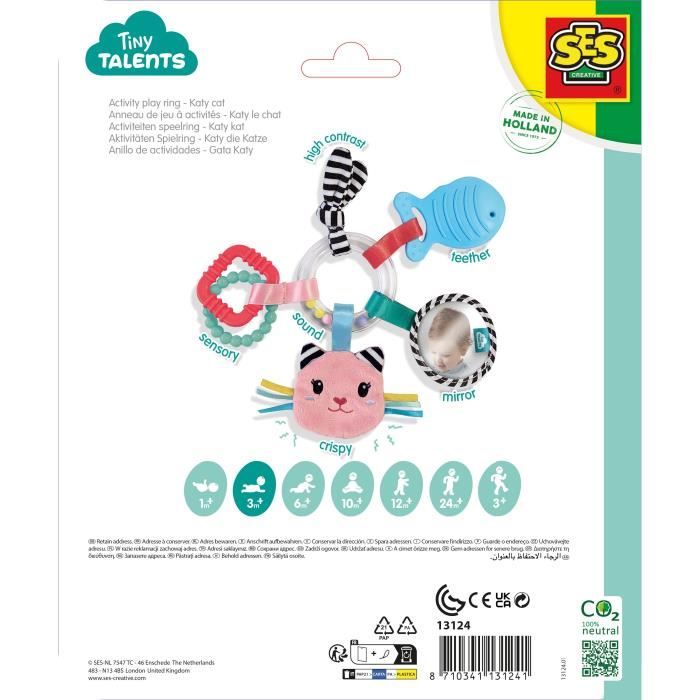 Attività Ring di gioco - Katy il gatto