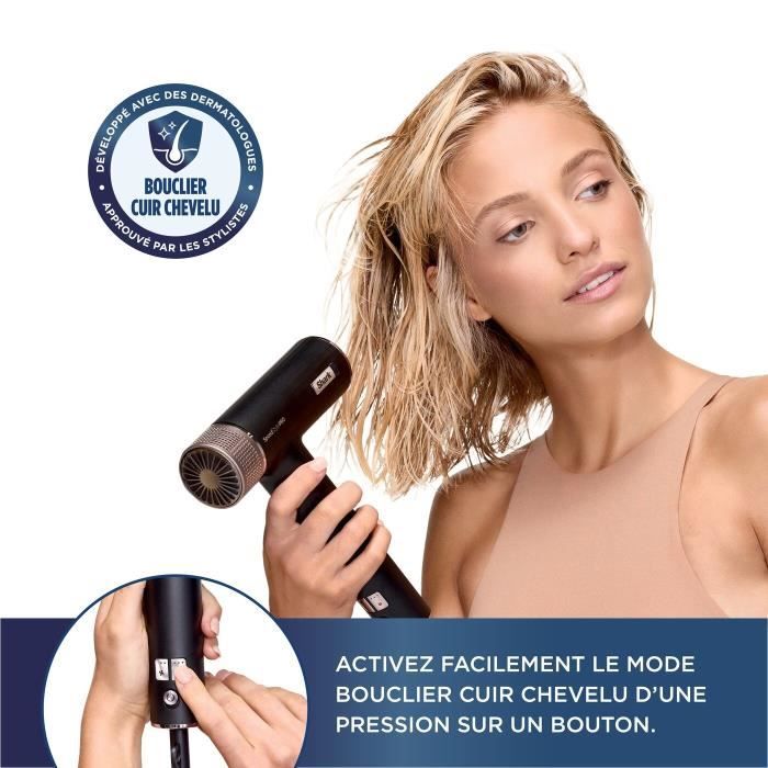 Asciugacapelli - Shark - HD752EU - SpeedStyle Pro 5 in 1 - Diffusore rapido anti-crespo - 1750 W