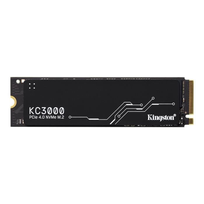 KINGSTON - SSD interno - KC3000 - 512GB - M.2 NVMe (SKC3000S/512G)