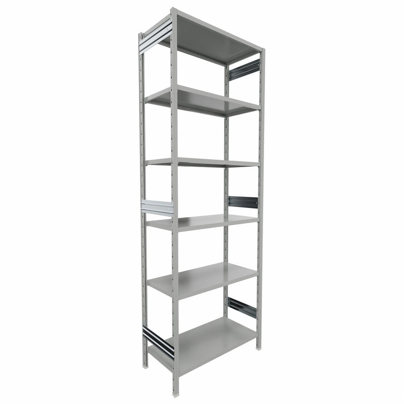 Scaffalatura metallica da magazzino Verniciata cm. 100x50x300h