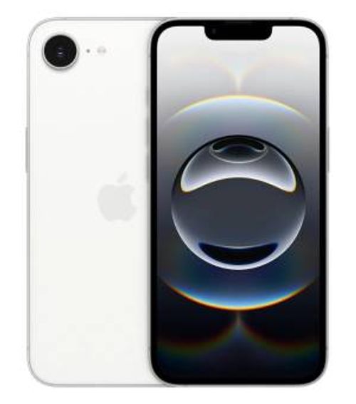 Apple iPhone 16e 128GB 6.1" White MD1R4HN/A