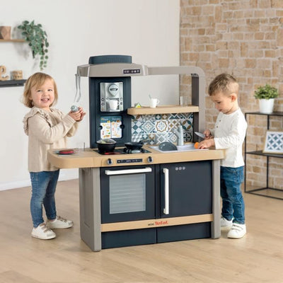 Cucina scalabile Smoby Tefal - Per bambini dai 3 anni - Con zoccoli rimovibili - 31 accessori inclusi