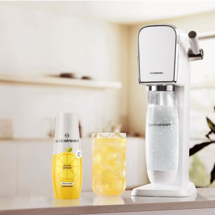 Concentrati SODASTREAM - Confezione da 6 Concentrati di Limone Senza Zucchero - Fino a 54L di Bevande - 440 ml