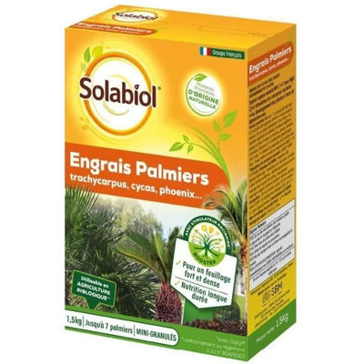 SOLABIOL SOPALMY15 Fertilizzante Palme E Piante Mediterranee - 1,5 Kg