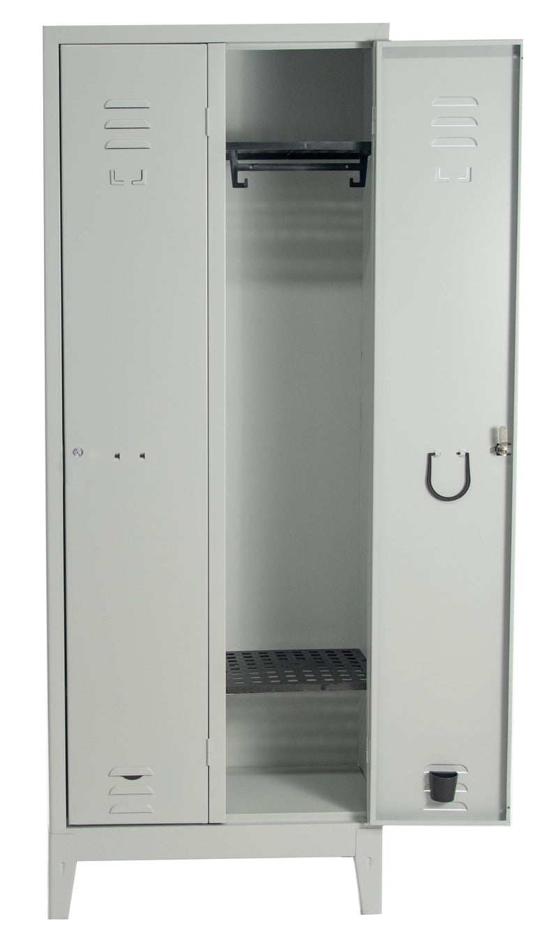 Armadietto per spogliatoio a 2 posti cm. 69x33x180h