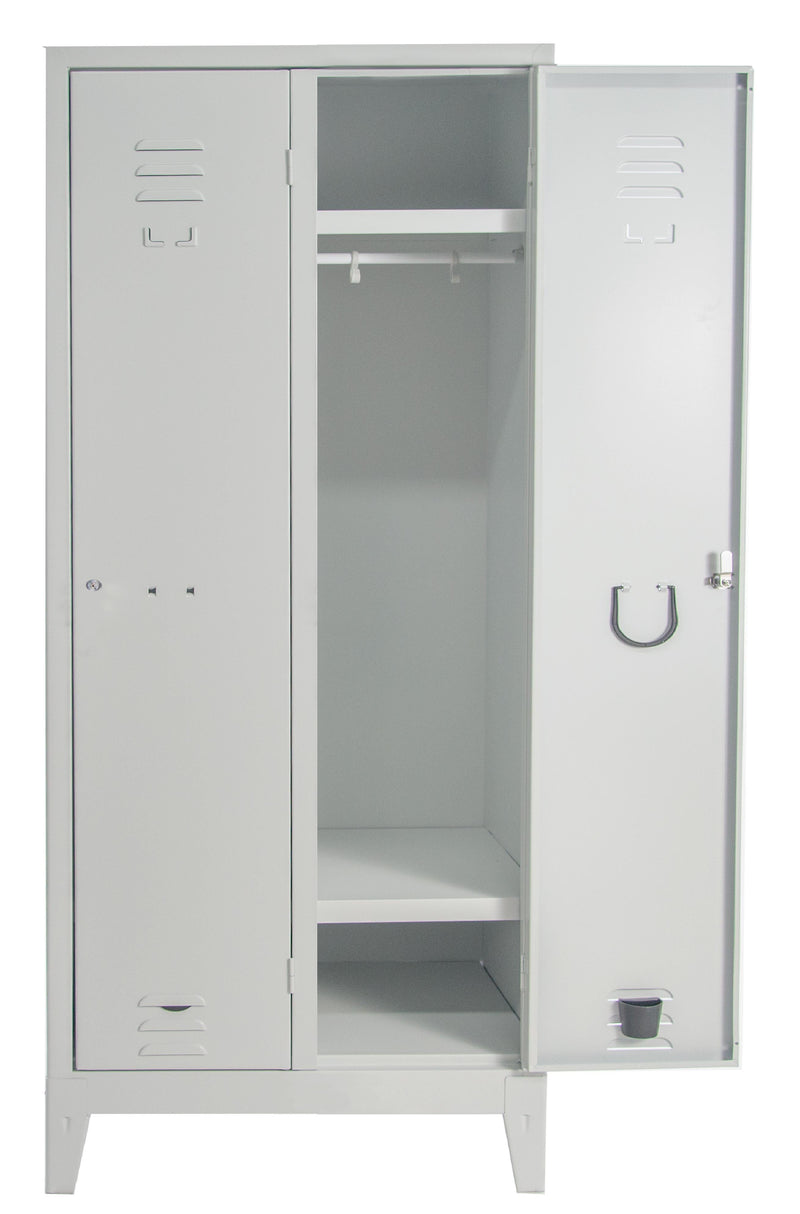 Armadio spogliatoio con 2 ante cm. 77x50x180h