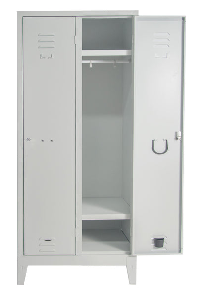Armadietto per spogliatoi a 2 vani cm. 97x50x180h