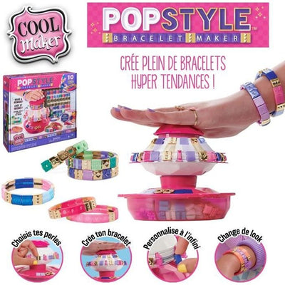 COOL MAKER - Macchina per braccialetti stile pop - Fino a 10 braccialetti