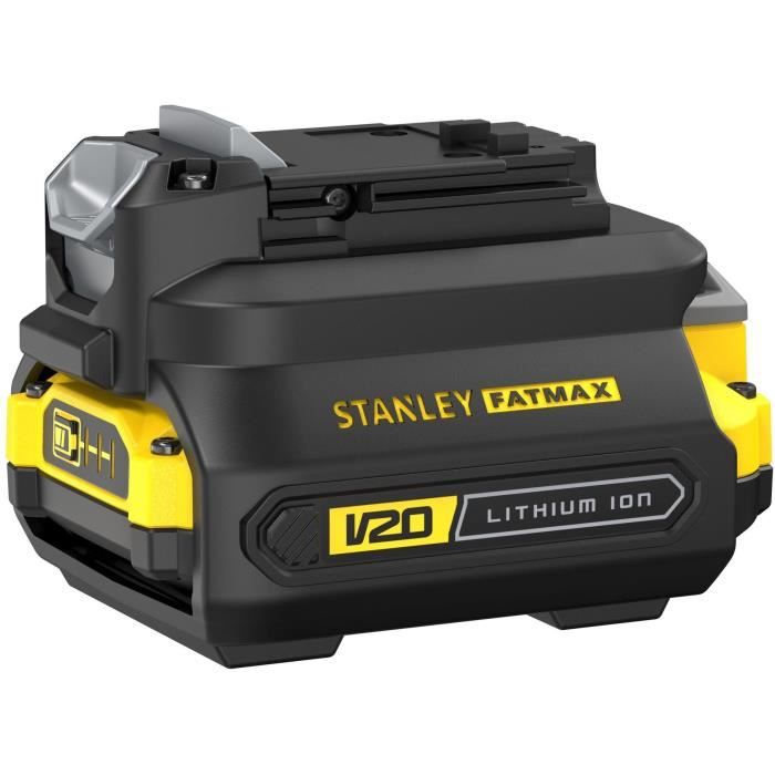 Adattatore batteria - STANLEY FATMAX V20 - SFMCB100-XJ - Su utensili 18V gamma 2019