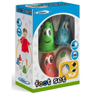 Confezione STAMP Foot Ball e 3 coni
