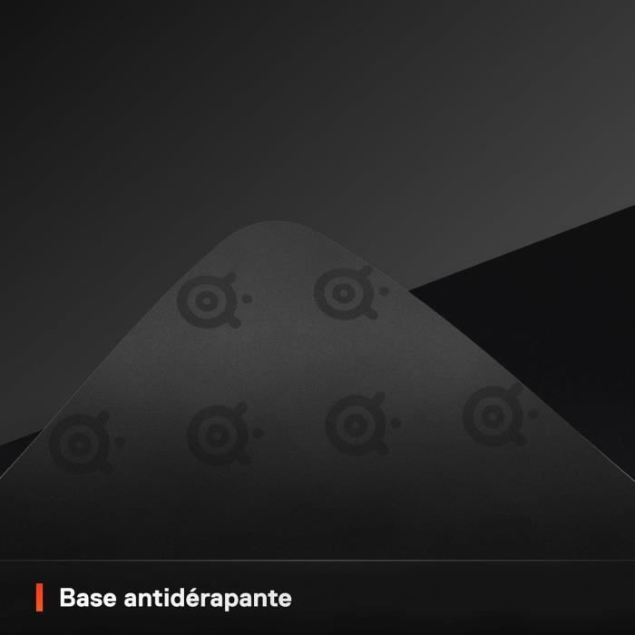 Tappetino per mouse da gioco - STEELSERIES - QCK XXL - Con superficie microtessuta - 900 x 400 mm x 2 mm - Nero