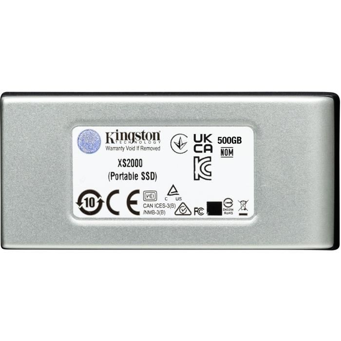 Unità SSD esterna - KINGSTON - XS2000 - 2 TB - USB 3.2 (SXS2000 / 2000G)