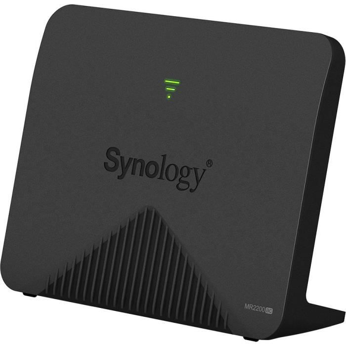 Router mesh wireless - SYNOLOGY - MR2200ac - WiFi AC - Tripla banda - 2200 Mbps (2x AC867 + N400) MU-MIMO WPA3