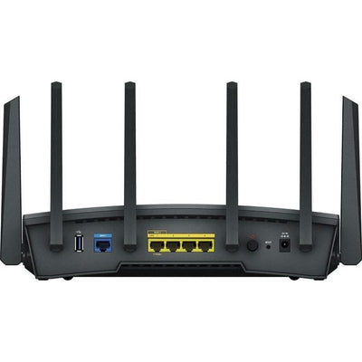 Router - Synology RT6600AX Desktop Tribanda wireless -Router - Wireless - 4 porte switch
