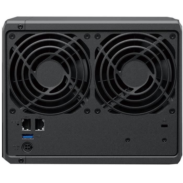 Desktop NAS Synology - 4 Bays - Quad Core - 1,4 GHz - 2 GB di RAM