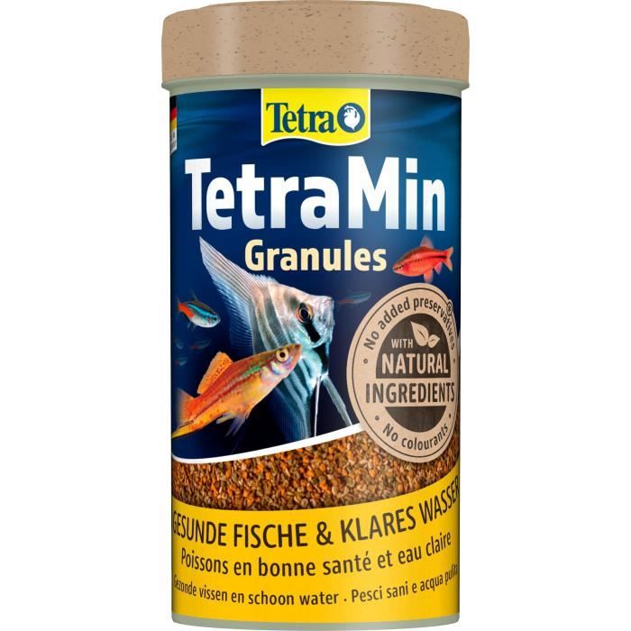 TETRA TetraMin Integratori alimentari premium per pellet di pesci tropicali - Bio Active Formula -250 ml