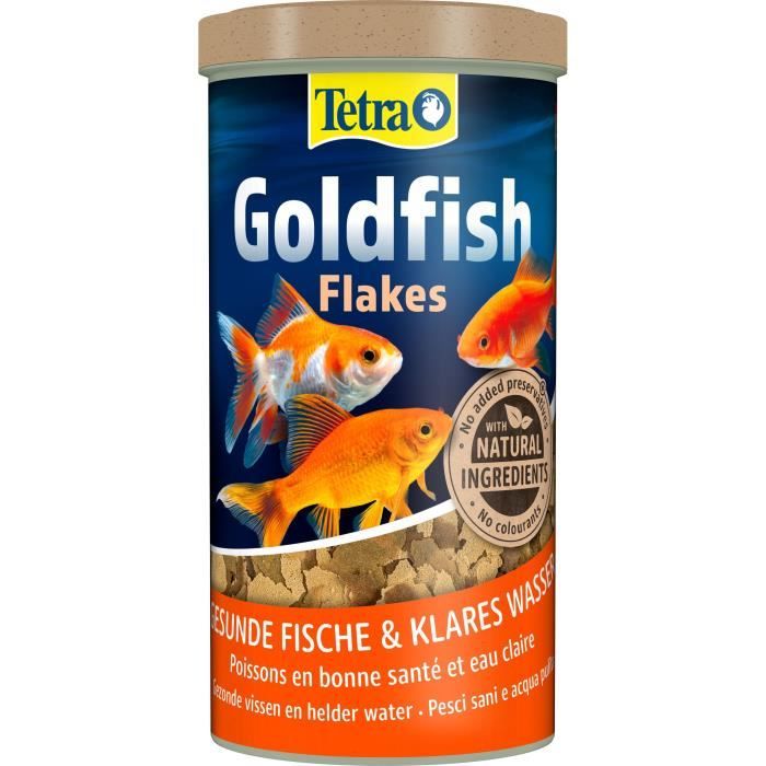 Tetra Goldfish Flakes - TETRA - Mangime completo in fiocchi per pesci rossi - 1 L
