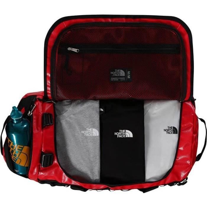 Borsa sportiva - THE NORTH FACE - Base Camp Duffel M - Rosso/Nero - L 35,5 x A 63,5 x P 35,5 cm - 71 L