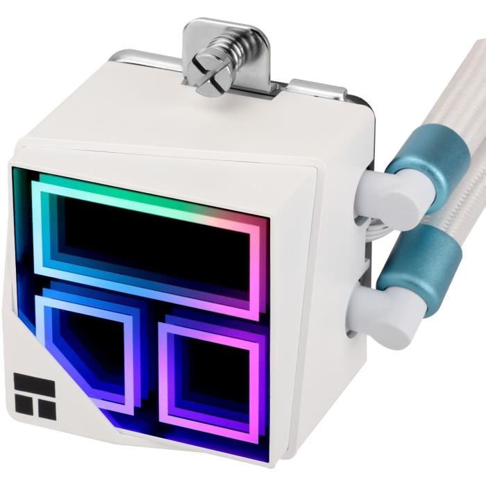 Raffreddamento ad acqua AIO - THERMALRIGHT - Frozen Infinity 240 - Bianco - Ventole ARGB 2x120mm - Compatibilità Intel e AMD