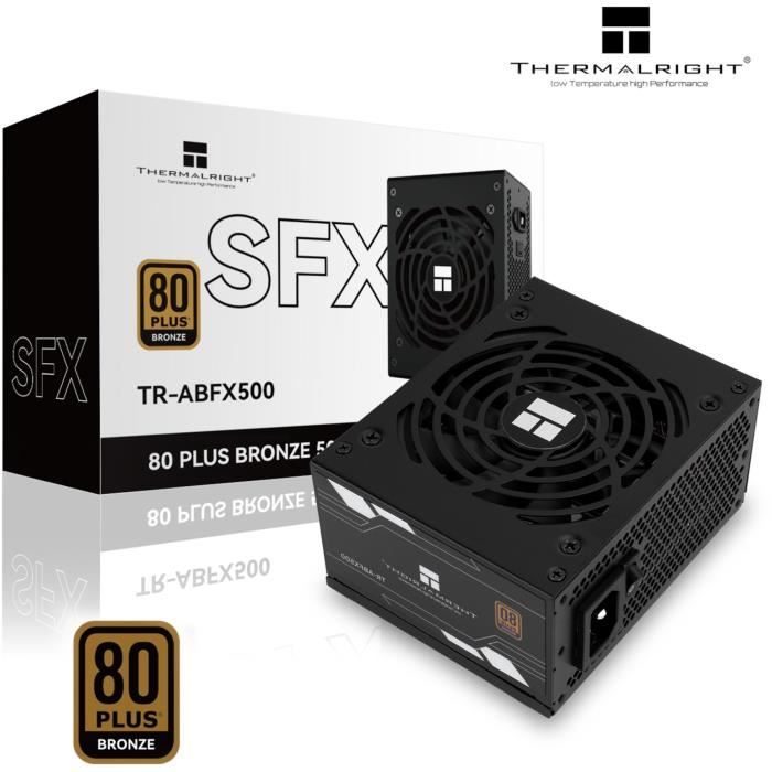 Alimentatore per PC non modulare - THERMALRIGHT ABFX 500 - 80+ Bronzo - Nero