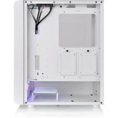 Case PC Mid Tower senza alimentatore - THERMALTAKE S200 TG ARGB (Bianco) - ATX/Micro ATX - 3x120mm A-RGB - USB 3.0/2.0 - Vetro temperato