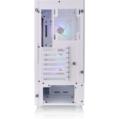 Case PC Mid Tower senza alimentatore - THERMALTAKE S200 TG ARGB (Bianco) - ATX/Micro ATX - 3x120mm A-RGB - USB 3.0/2.0 - Vetro temperato