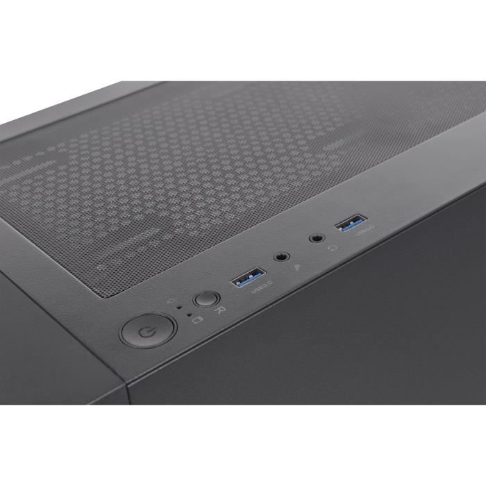 Case PC Mid Tower senza alimentatore - THERMALTAKE View 200 TG ARGB (Nero) - ATX/Micro ATX - 3x120mm A-RGB - USB 3.0/2.0 - Vetro temperato