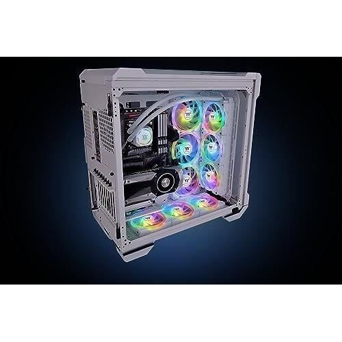 THERMALTAKE SWAFAN EX12 ARGB Sync (bianco) - Ventola da 120 mm per case del PC