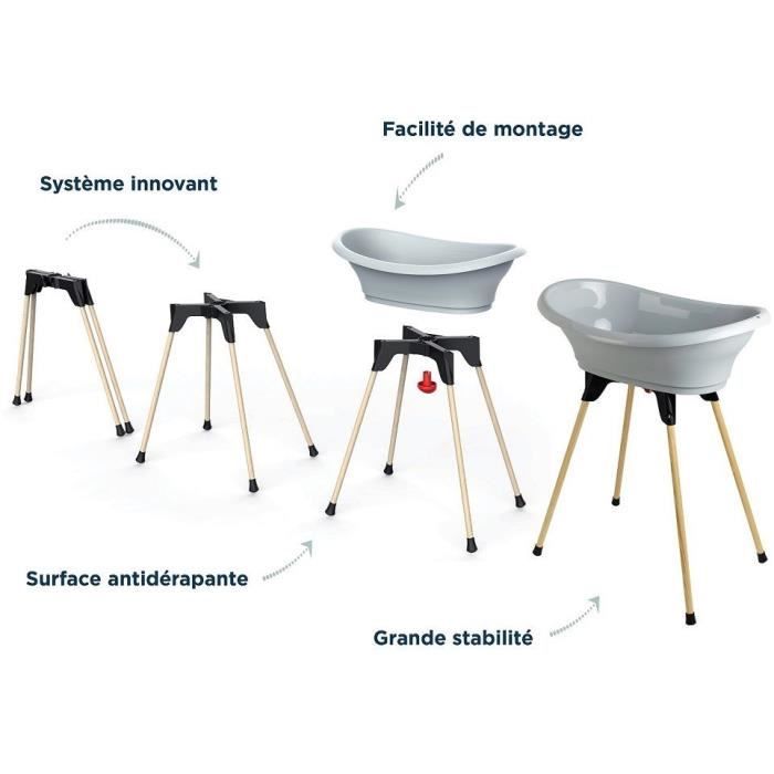 Confezione da bagno - THERMOBABY - VASCO 9 in 1 - Charm Grey