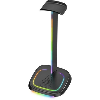 Supporto per cuffie da gioco - The G-Lab - K-STAND-NEON RGB - Cablato - Illuminazione RGB - Nero