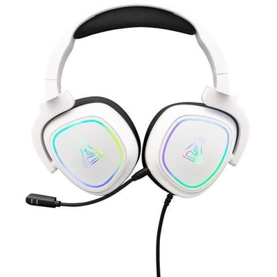 Casco da gioco rgb il g -lab - pc compatibile, ps4, xboxone - bianco