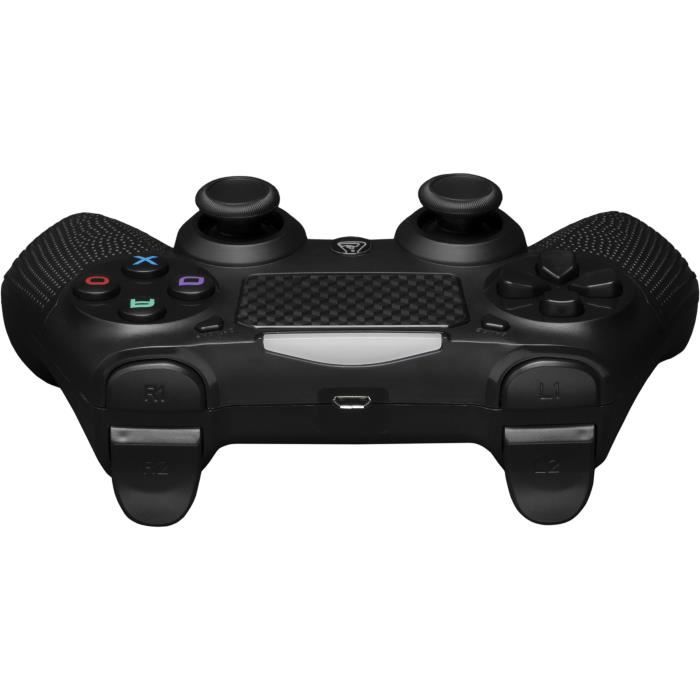 Controller di gioco wireless PS4 - K-PAD-THORIUM - Nero - Bluetooth - Batteria ricaricabile a lunga durata - Vibrazioni integrate