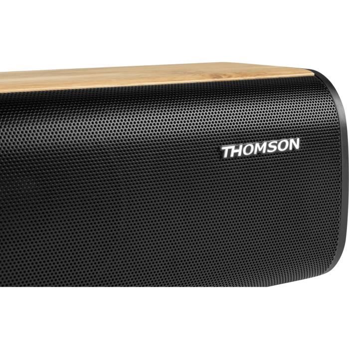 Soundbar Bluetooth THOMSON SB402BT - Bluetooth 5.0 - USB - Finitura legno