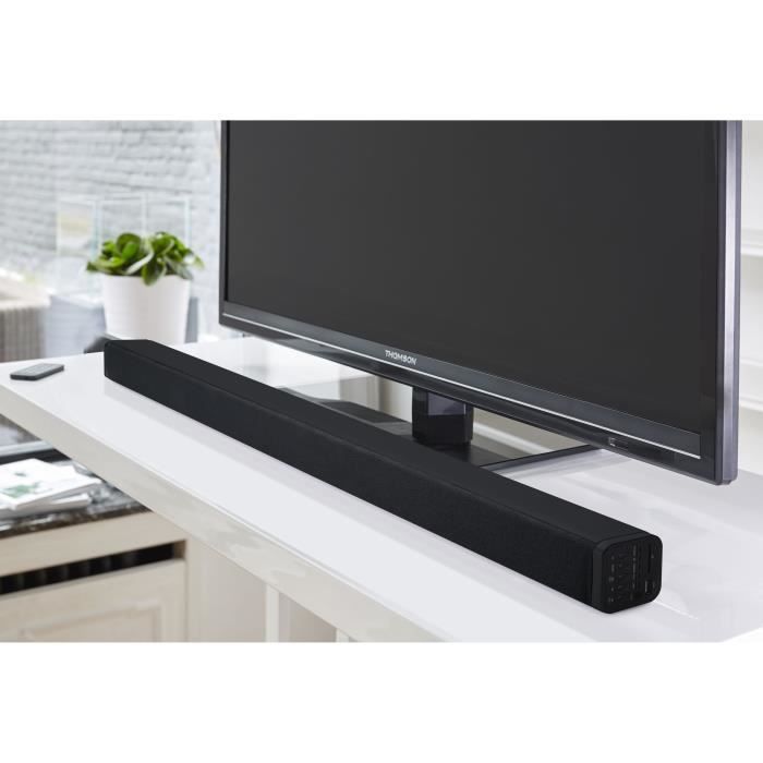 Thomson SB250BT 2.1 Sound Bar con subwoofer - Potenza 200 Watt - Bluetooth - Ingresso RCA - USB / SD - Telecomando