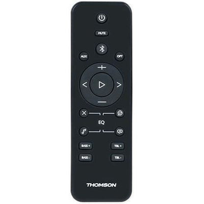 THOMSON SB60BTS - Soundbar wireless con subwoofer - Bluetooth 5.0 - Impianto stereo - 60W - Montaggio a parete - Nero