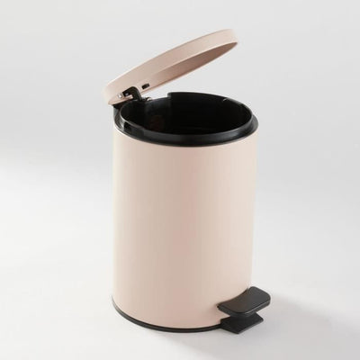 Pattumiera da bagno - TODAY - UTILITY - 3 L -  17 xx H 25 cm - Polipropilene - Rosa tenue
