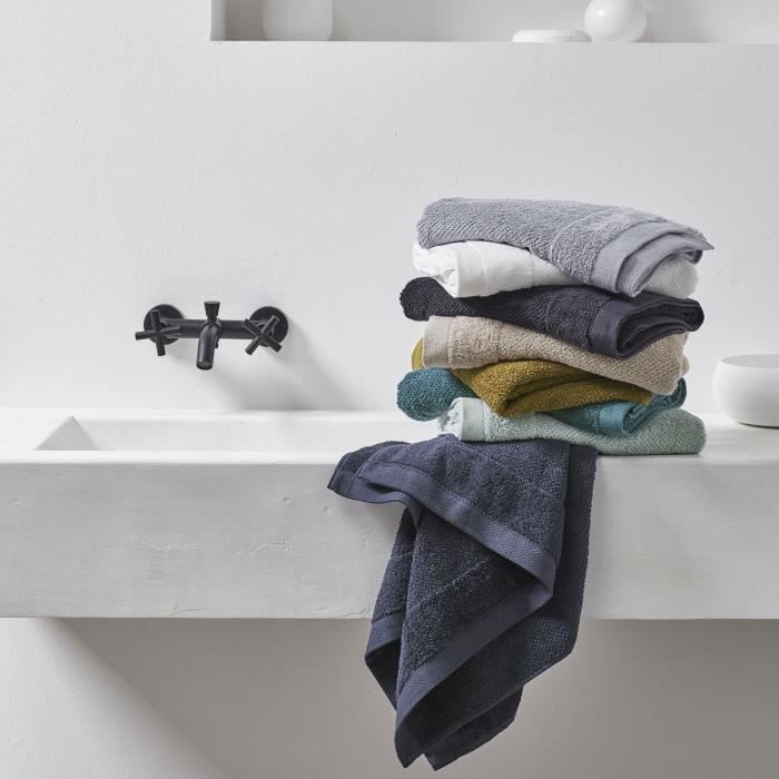 Asciugamano da bagno - TODAY - 70 x 130 cm - Cotone - Carbone biologico