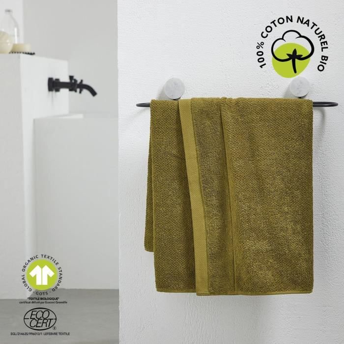 Asciugamano da bagno - TODAY - 70 x 130 cm - Cotone - Bronzo biologico