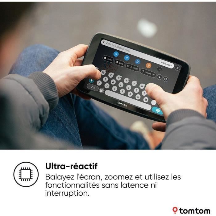 GPS per camion - TOM TOM - GO Expert Plus - Schermo 7 HD - Pianificazione percorsi per veicoli di grandi dimensioni - Mappe del mondo