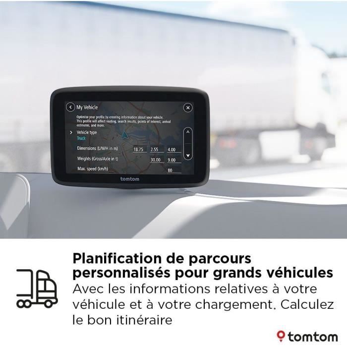 GPS - TOMTOM - GO Professional 6 EU 2a generazione - Mappe Europa, Servizi Pro, Touch Screen