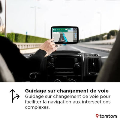 GPS - TOMTOM - GO Camper Tour - Seconda generazione - Per camper e roulotte - Schermo da 6 pollici