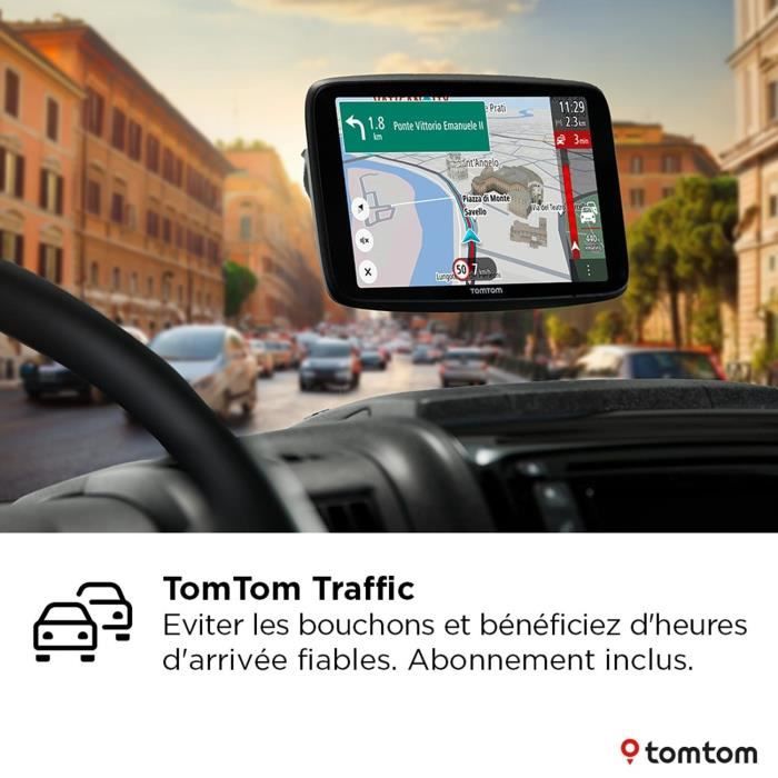 GPS - TOMTOM - GO Camper Tour - Seconda generazione - Per camper e roulotte - Schermo da 6 pollici