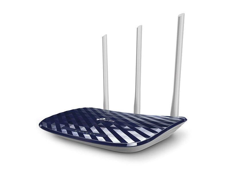 TP-LINK Router Wi-Fi AC750- MediaTek- 433Mbps at 5GHz + 300Mbps at 2.4GHz- 802.11ac/a/b/g/n- 10/100M LAN- Wireless On/Off- 2 ant