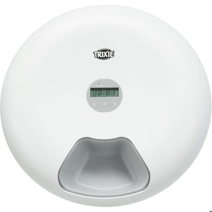 Distributore automatico di alimenti TRIXIE TX5+1 - 6  0,18 L -  32  8 cm - Bianco